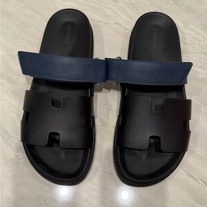 Authentic Hermes Chypre Sandals